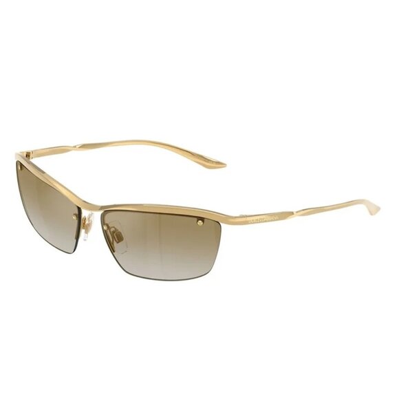 NEW DOLCE&GABBANA GOLD UNISEX SUNGLASSES DOLCE&GABBANA - Picture 1 of 3